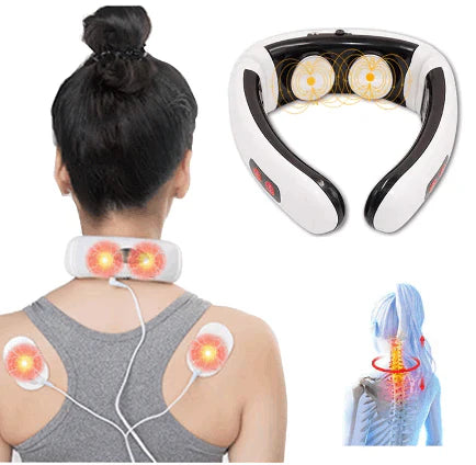 MagneticNeck Pro - Masajeador Cervical Electromagnético Profesional