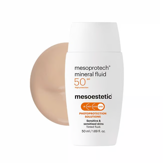Protector solar mesoprotech mineral fluid spf50