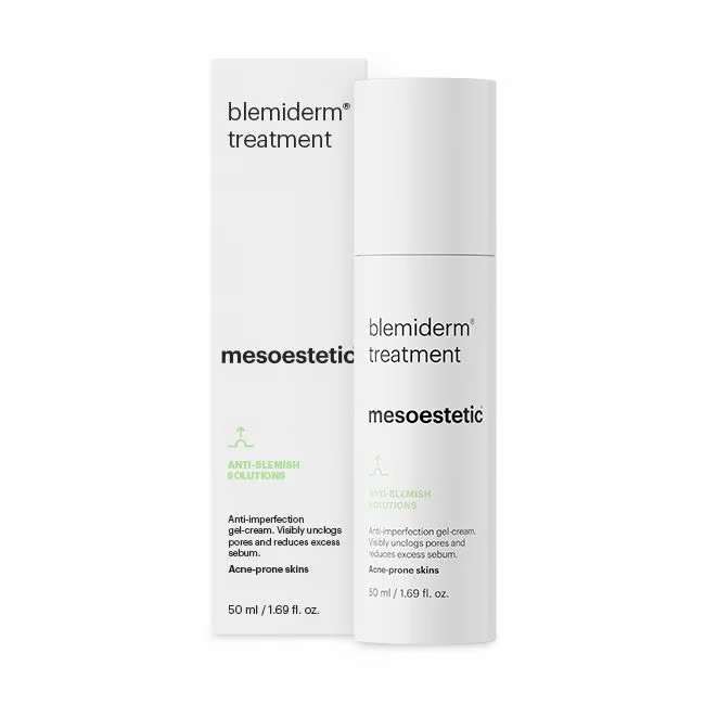 blemiderm®
treatment

ANTI-BLEMISH SOLUTIONS