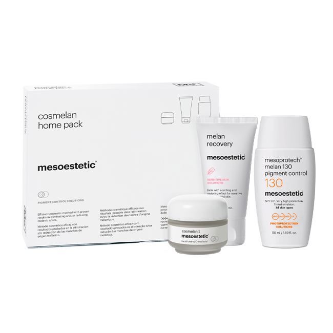 Tratamiento despigmentante. Cosmelan home pack